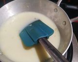 A picture of step 2 of Kaju Katli.