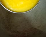 A picture of step 2 of Panjiri Laddu recipe from flour and gram flour.
