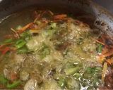A picture of step 2 of Chicken corn soup.