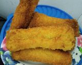 Foto langkah ke 6 dari resep Roti crispy mayo isi sosis dan keju.