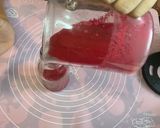 A picture of step 5 of Beet Salad Dressing ❤️.