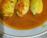 Foto langkah ke 4 dari resep Gulai cumi gendut isi telur.