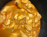 A picture of step 2 of Panang Chicken Curry 🍗🍗.