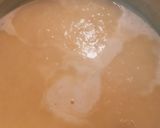 A picture of step 3 of Sujji Halwa.