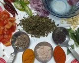 A picture of step 1 of Moong Dal Methi.