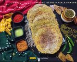 A picture of step 14 of Moong Beans Masala Khakhra.