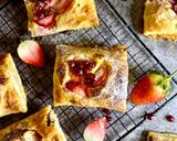 صورة لخطوة 3 من وصفة فطائر بف بستري حلوه سهله وسريعه🍓🍯