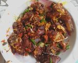 A picture of step 3 of Peppered meat.