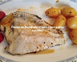 Foto del paso 13 de la receta: Filetes de Rodaballo al horno con papas cocidas
