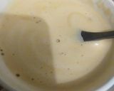A picture of step 8 of Beaten Coffee.