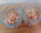 A picture of step 5 of Milk falooda drink.