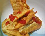 Foto langkah ke 4 dari resep Pangsit Goreng.