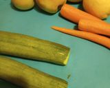 A picture of step 1 of Americanized version of British Pickle.