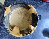 A picture of step 4 of Hand beaten cappuccino : Coffee.