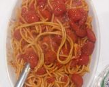 Foto del passaggio 5 della ricetta Spaghetti ai pomodorini
