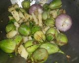 A picture of step 2 of Kathiawadi lunch.