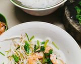 Hình bước làm 6 của món Ăn sáng với bánh canh gõ