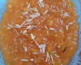 A picture of step 9 of Cornflour ka Halwa.