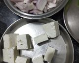 A picture of step 3 of Kadhai Paneer.