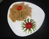 A picture of step 3 of Masla matar pulao.
