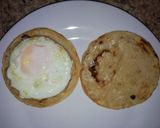 A picture of step 2 of Huevos Rancheros 🇬🇹.