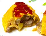 A picture of step 16 of Beef, Onion, & Potato Omelette.