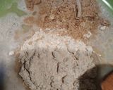 A picture of step 1 of Oats badam burfi.