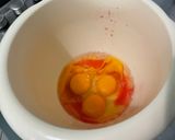 Une image de l'étape 3 de Flan pâtissier aux groseilles rouges et vanille.