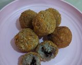 Foto langkah ke 4 dari resep Pisang Bulat Coklat Keju.