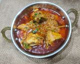 A picture of step 4 of Punjabi chicken masala.