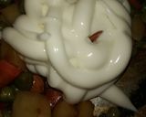 A picture of step 3 of Fiery Thai pasta salad.