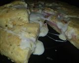 Foto del paso 1 de la receta: Tortilla rellena!!!jamón y queso, súper grande!!!😊😍