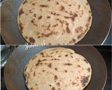 A picture of step 5 of Bajra flour Roti.