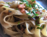 Foto del paso 5 de la receta: Pasta con salmón y roquefort