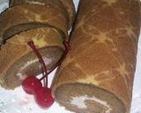 Foto langkah ke 7 dari resep Bolu Gulung Batik.