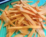Hình bước làm 1 của món Miến trộn Hàn Quốc