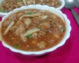 A picture of step 7 of Pindi Chana Masala.
