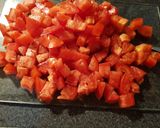 Foto del paso 3 de la receta: Linguine de zucchini con salsa de palta y tomate