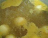 A picture of step 3 of Mango rasogolla.