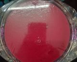 A picture of step 1 of Korean Jelly Milk.