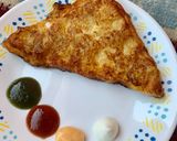 A picture of step 5 of Potato French Toast.