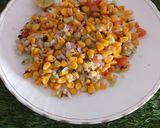 A picture of step 3 of Sweet corn chat.