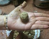 A picture of step 3 of Manchrian recipe.