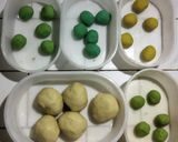 Foto langkah ke 5 dari resep Thousand Layer Emerald Mooncake (Pia lapis Isi Keju).