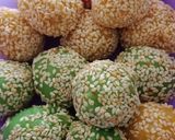 Foto langkah ke 3 dari resep Mochi pelangi.