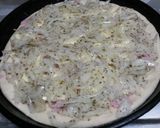 Foto del paso 4 de la receta: Pizza fugazzeta con jamón