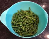 A picture of step 1 of Stir Fry Green Bean Carrots and Ground Beef (With Gochujang Paste).