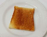 Foto langkah ke 1 dari resep Banana Cocoa Peanut Butter Toast 🍌 🥜.
