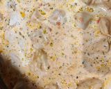 Foto del paso 6 de la receta: Fideos con salsa de camarones y pollo