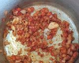 A picture of step 2 of Pasta and lentils.